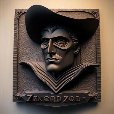 3D model Zorro The Sign of Zorro Tyrone Power (STL)